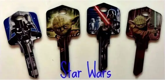 Star Wars custom house keys